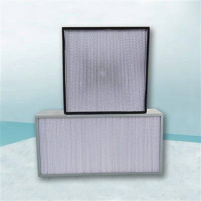HEPA filter s particijo
